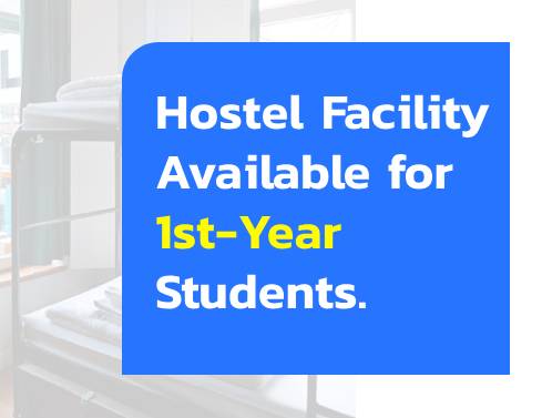 Hostel Facility Available For 1st Year Students