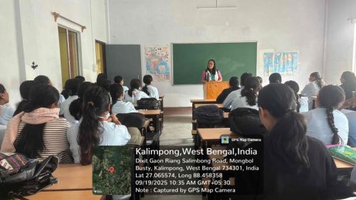 POLITICAL SCIENCE DEPT. SPECAIL LECTURE WITH MS.POOJA GURUNG