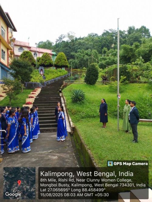 INDEPENDENCE DAY FLAG HOISTING